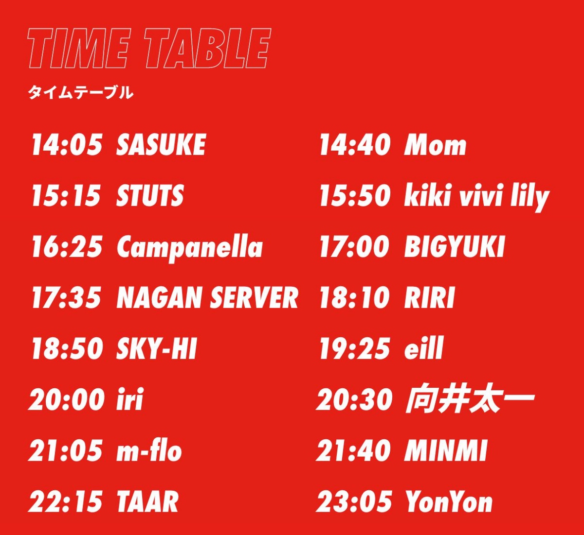 Block Festival Vol 1 第2弾アーティスト 前夜祭ラインナップ タイムテーブル発表 Block Fm
