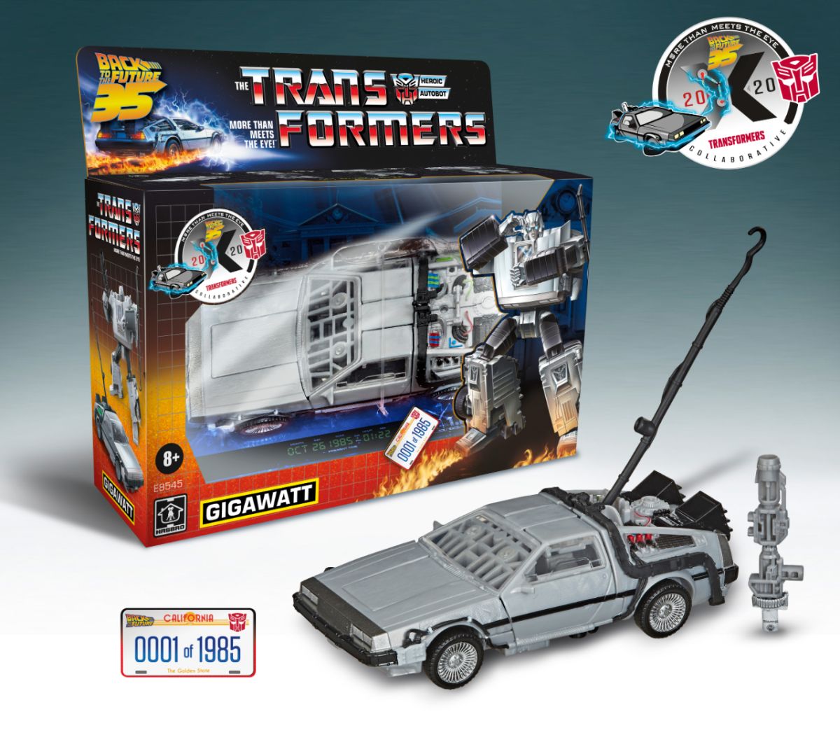 バック トゥ ザ フューチャー が トランスフォーマー とコラボ デロリアンが変身するトイ コミックが発売 Block Fm